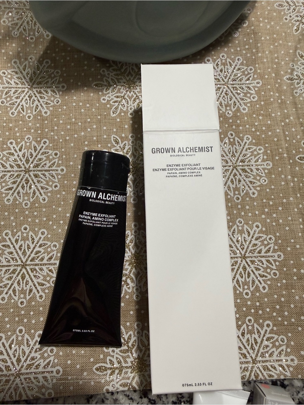Grown Alchemist Black Enzyme Exfoliant Tube with White Box